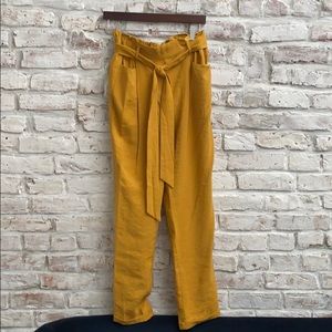 Lovers + Friends Pants in Mustard